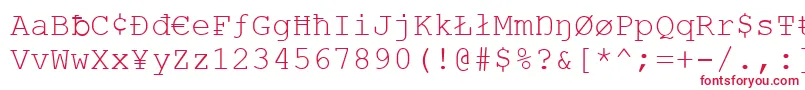 Vandaloop Font – Red Fonts