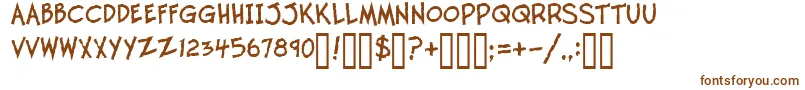 TwelveTonFishstick Font – Brown Fonts