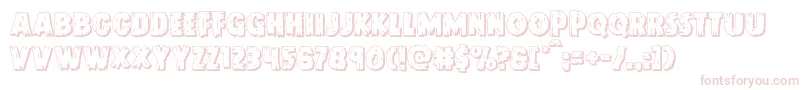 Doktermonstro3D Font – Pink Fonts