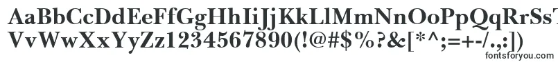 BaskervilleGreekBold Font – Print Fonts