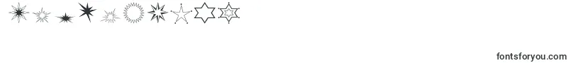 Stars2o-Schriftart – Schriften für Zahlen und Nummern