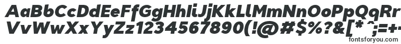 TriompheBlackitalic-fontti – Fontit Microsoft Officelle