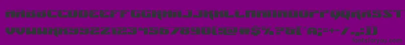 Jumpershalf Font – Black Fonts on Purple Background