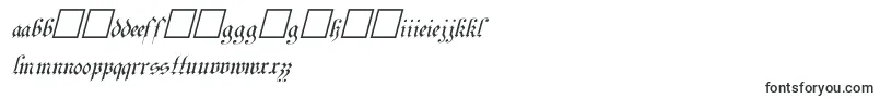 Czcionka UechiItalic – maltańskie czcionki