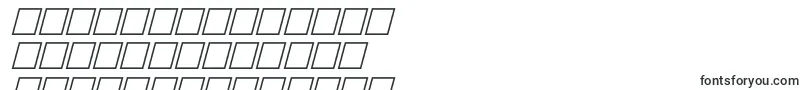 Czcionka UechiItalic – tajskie czcionki