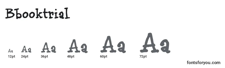 Bbooktrial Font Sizes