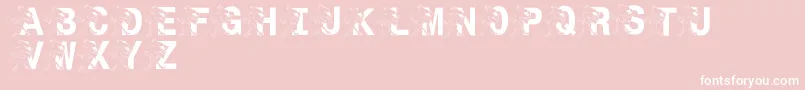 LmsSt.JoesJayhawk Font – White Fonts on Pink Background