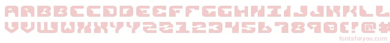 ReplicantExpanded Font – Pink Fonts on White Background