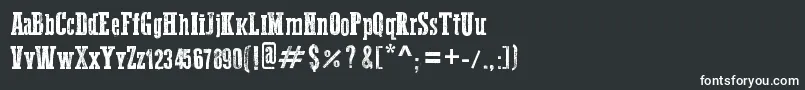 WesternBangBang Font – White Fonts