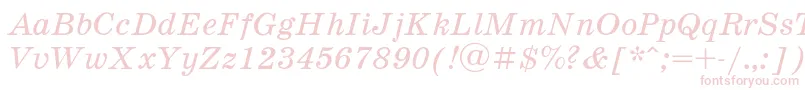 Schoolb6-Schriftart – Rosa Schriften