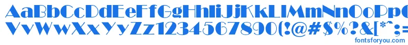 GabroadwayNormalRegular Font – Blue Fonts