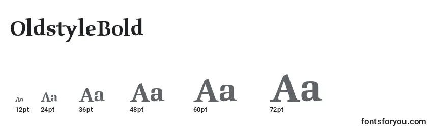 sizes of oldstylebold font, oldstylebold sizes