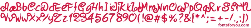 Pwstrokes Font – Red Fonts