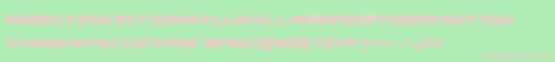 AcknowledgeTtBrk Font – Pink Fonts on Green Background
