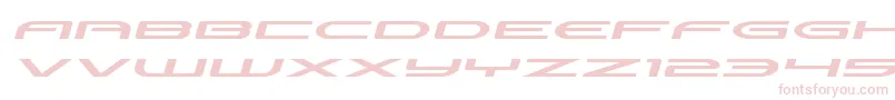 Antietamxtraexpandital Font – Pink Fonts on White Background