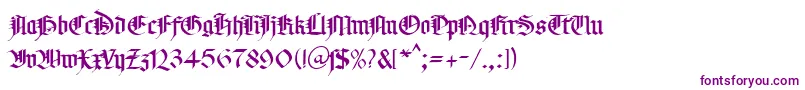 KlGotic2Db Font – Purple Fonts