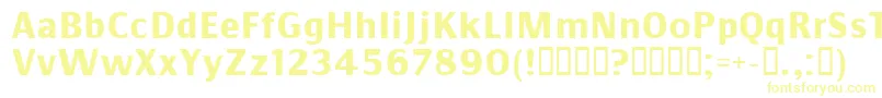 CommunistSansbold Font – Yellow Fonts