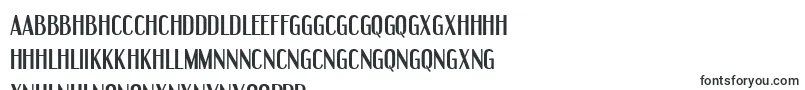 Engeregu-fontti – zulun fontit
