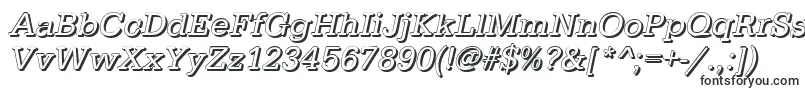 TypewritershItalic-Schriftart – Schriftarten, die mit T beginnen