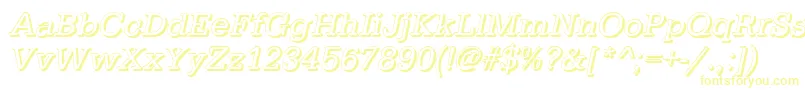 TypewritershItalic Font – Yellow Fonts