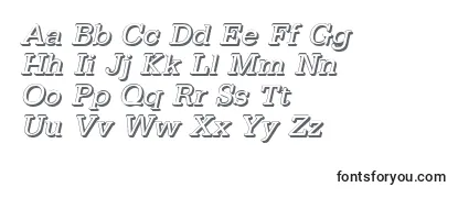 TypewritershItalic Font