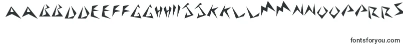 フォントStingerRegular – マダガスカルの文字