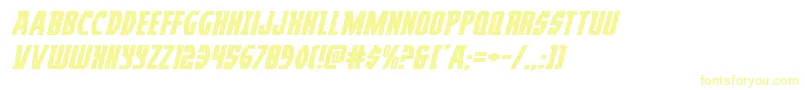Prowlerexpandital Font – Yellow Fonts