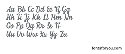 YlvieScript Font