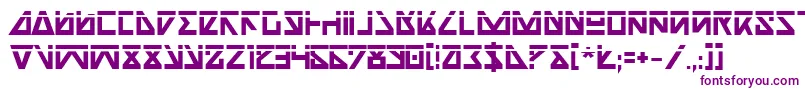 Police Nickbl – polices violettes