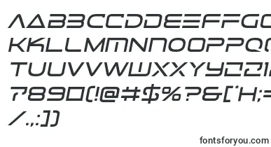 Telemarinessemita1 font – high-Tech Fonts