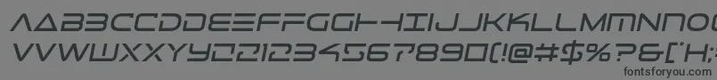 Telemarinessemita1 Font – Black Fonts on Gray Background