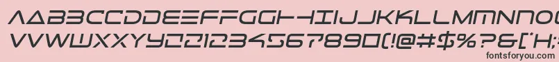 Telemarinessemita1 Font – Black Fonts on Pink Background