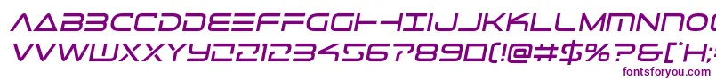Шрифт Telemarinessemita1 – фиолетовые шрифты