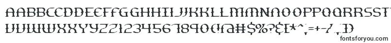 GestureThinBrk-fontti – Vapaat fontit