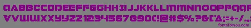 Jeebra Font – Purple Fonts on Gray Background