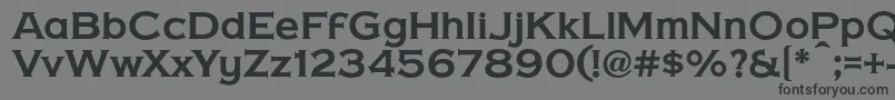 CopperPennyDtp Font – Black Fonts on Gray Background