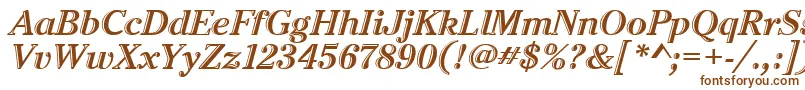 CheltenhamHtdItcTtItalic Font – Brown Fonts