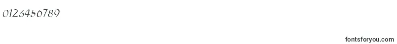 MenuetScript-Schriftart – Schriften für Zahlen und Nummern