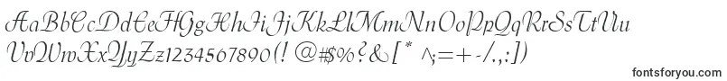Шрифт MenuetScript – шрифты с вензелями (монограмма)