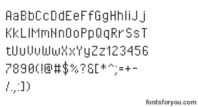 Pixeloperator font – tactile Fonts