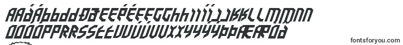 ValkyrieExpandedBoldItalic-fontti – islantilaiset fontit