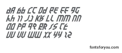 ValkyrieExpandedBoldItalic-fontti
