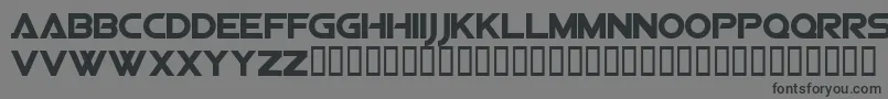 ViperSquadronSolid Font – Black Fonts on Gray Background