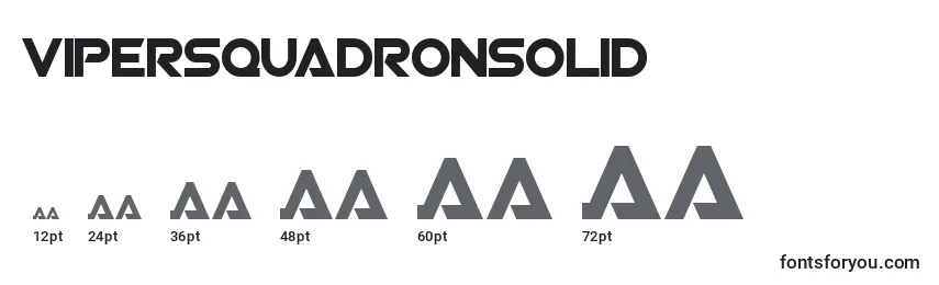 ViperSquadronSolid Font Sizes