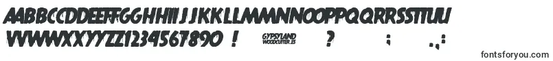 Шрифт Gypsyland – ужасные шрифты