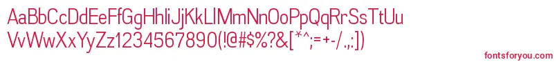 AkazanbkRegular Font – Red Fonts