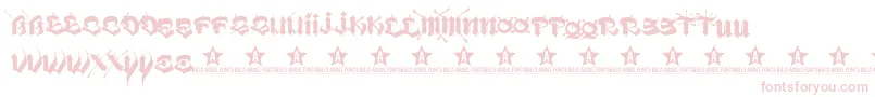 Шрифт VatosTrial2011 – розовые шрифты