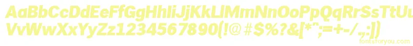 HamburgExtraboldita Font – Yellow Fonts