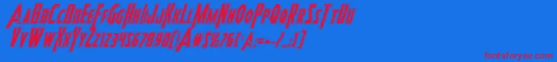 Lisätietoja Heroesassembleacadital-fontista Heroesassembleacadital-fontti – punaiset fontit sinisellä taustalla