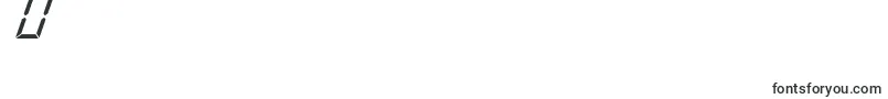 NewXDigitalTfbCursive Font – Fonts for Digit 0